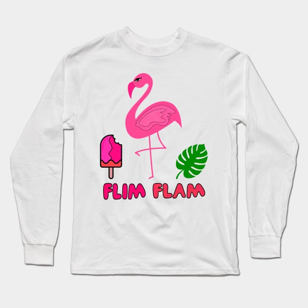 Flim Flam Long Sleeve T-Shirt by ak3shay